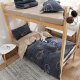 College student dormitory single bed three-piece set bedding quilt cover bed sheet men and women dormitory top X lower bunk quilt quilt