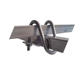 Free shipping square tube fixer steel pipe snap iron pipe connection fastener cross u type clamp pipe clamp clamp U