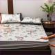 Ice silk cool mattress set three-piece set summer washing machine washing student dormitory single sheet air conditioning cool mat