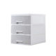 ?Office Desk Storage Box Plastic Small Drawer Storage Cabinet Office Desk Storage Shelf Documents and Debris Storage
