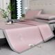 Customizable ice mat ice silk cool m mat three-piece set summer sheet 2025 new machine washable air conditioning soft mat bed