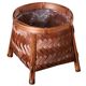 Bamboo weaving flower basket flower arrangement desktop flower pot set bamboo products decoration flower utensil storage bamboo basket handmade craft small ornaments
