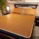 Cool mat three-piece set 1.5 meters 1.8 meters bed sheets for people with foldable ice silk mat ice and wicker mat 0