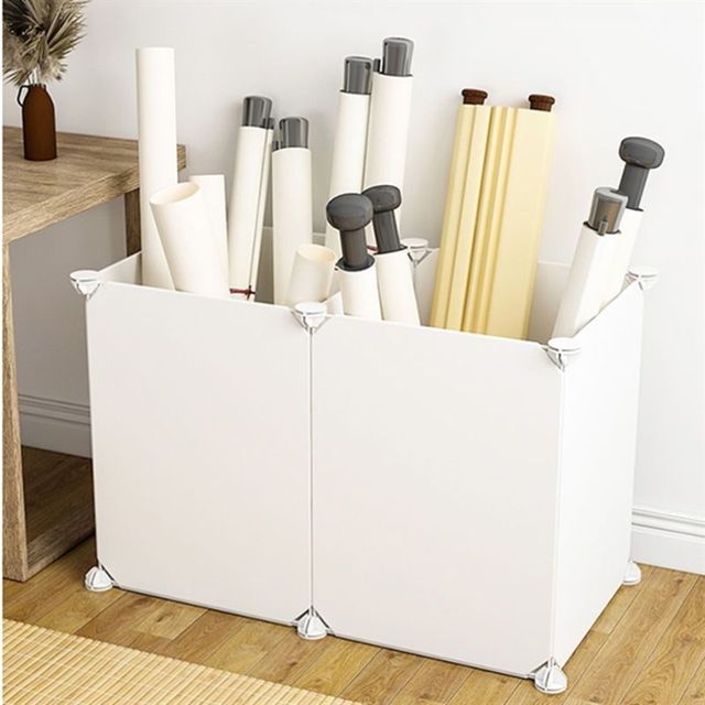 Calligraphy works storage barrel painting barrel storage ins style large size small trumpet calligraphy and painting high-value painting jar storage paper barrel