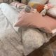 American freehand pastoral lady fashionable fresh small floral full G cotton four-piece duvet cover bed linen bedding