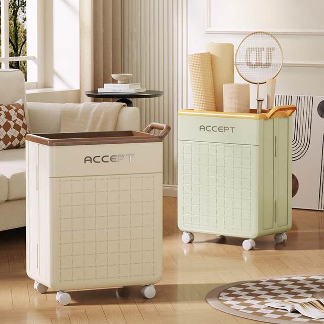 Yoga mat storage basket with wheels for household sports tools foam rollers storage box fitness equipment storage rack