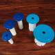 Liquid nitrogen tank polyurethane foam plug lid bucket 125 35 50mm60mm80 groove plug round plug
