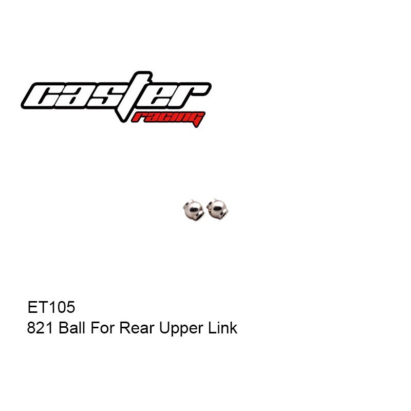CASTER CASTER ETO821 1 8PRO ELECTRIC BUGGY ET105 REAR PULL-UP ROD BALL JOINT-OUTSIDE