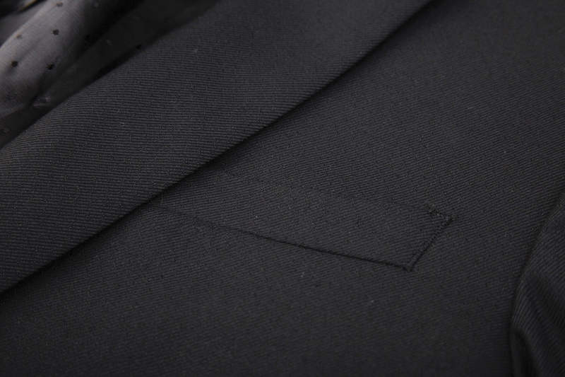 TALL TEEN SUIT WOOL SUIT BLACK OFFICE BEST MAN SHOW STUDENT GRADUATION DRESS 2657