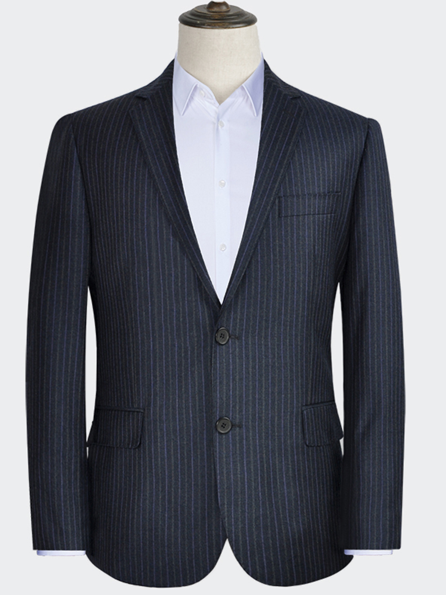 96 WOOL PLUS SIZE SUIT FAT MAN SUIT VERTICAL STRIPE PROFESSIONAL WEAR MALE FAT SPRING MODEL A0004