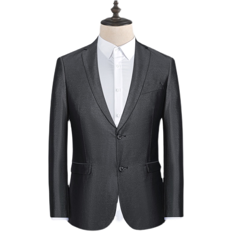 SPRING AND AUTUMN SUIT SET DECORATION SUIT SUIT MALE JOB APPLICATION OCCUPATION BUSINESS WORKWEAR DRESS FREE IRON YOUNG AND MIDDLE-AGED 8941