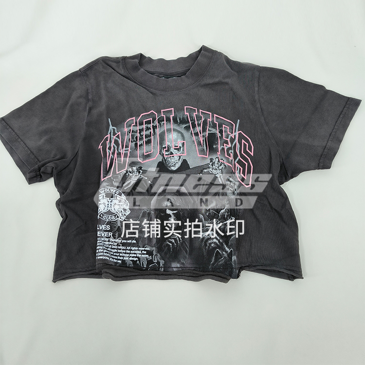 DOMESTIC SPOT DARC SHORT SLEEVE WOMENS TOP MORI AWAITS PREMIUM VINTAGE