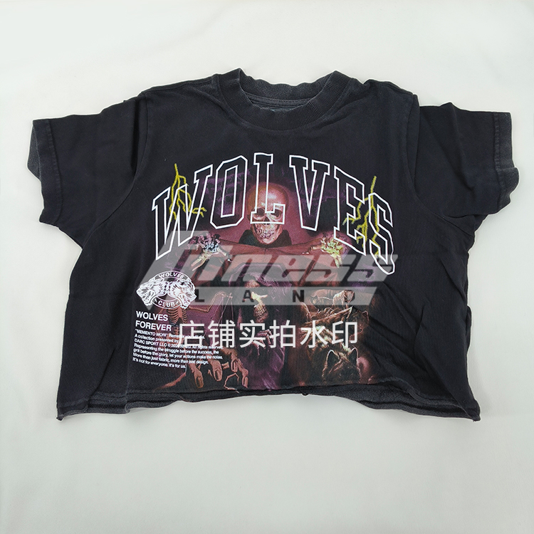 DOMESTIC SPOT DARC SHORT SLEEVE WOMENS TOP MORI AWAITS PREMIUM VINTAGE