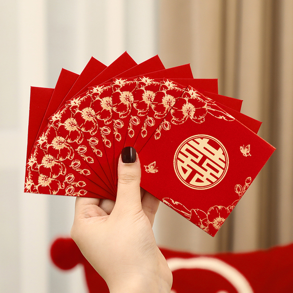 堵门接亲红包结婚专用红封婚礼小号喜字红包袋迷你开门婚庆小喜包