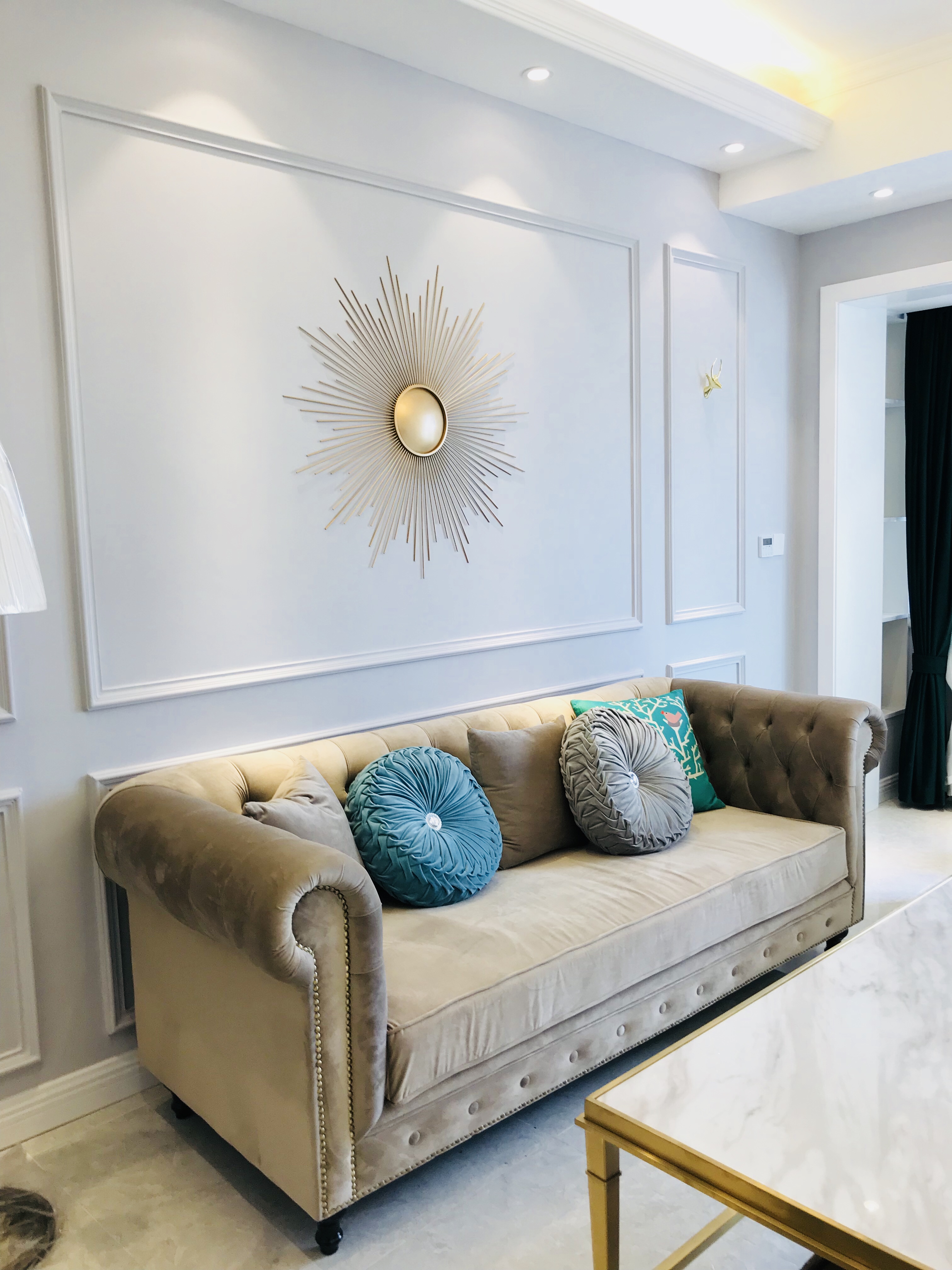 3 차원 철 벽 장식 벽 교수형 벽 장식 펜던트 크리 에이 티브 홈 거실 유럽 스타일 입구 TV 배경 벽 장식