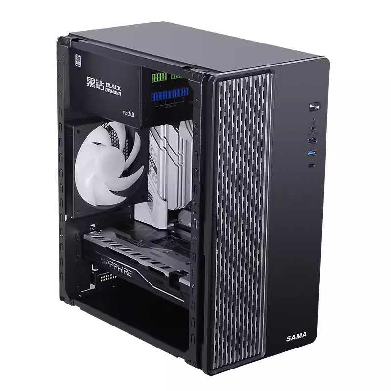 데스크탑 컴퓨터 I3 12100|I5 12400|I5 13400 디자인 컴퓨터 호스트 게임 콘솔 드로잉 평면 조립 기계 컴퓨터 데스크탑 높은 구성 사무실 컴퓨터 완전한 기계