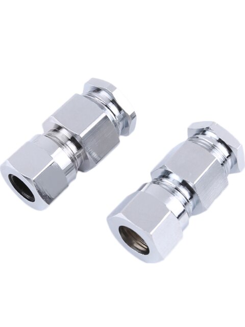 Three-point 4-point stainless steel three-piece set gas pipe quick joint bellows pure copper knock-free socket accessories