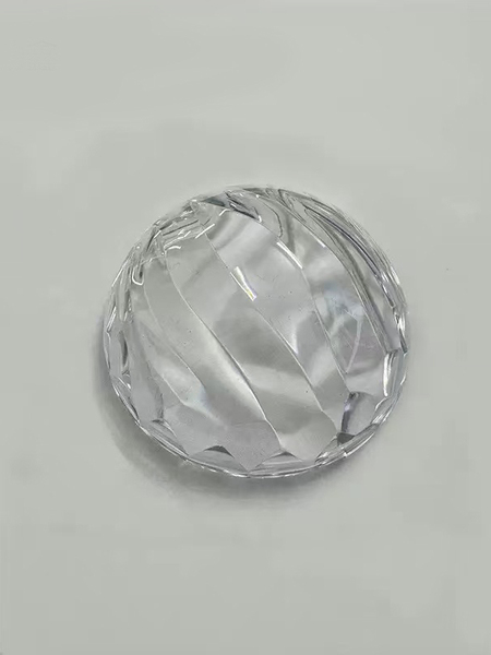 网红北极光灯罩75MM水波纹灯罩星空投影灯罩七彩魔球水晶氛围灯罩