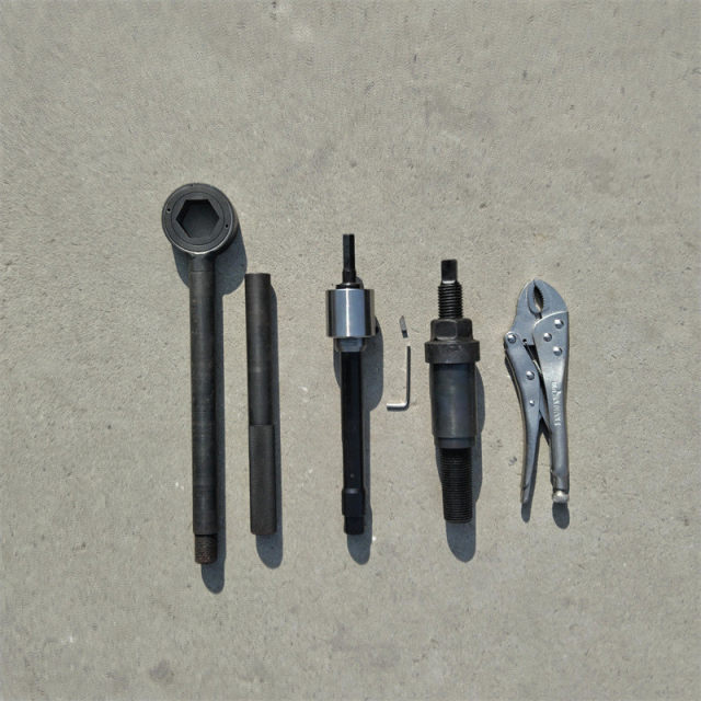 机械式管子拔管机冷凝器管子拔出器手动拔管工具套装