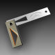 Bridge city right angle ruler precision gauge measuring tool, carpentry hand tool, Haiwei Factory stainless steel TS