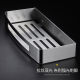 304 stainless steel bathroom shower room bathroom square storage rack double-layer bathroom wall-mounted storage without new products