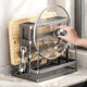 Countertop cutting board rack kitchen knife chopstick cage integrated chopping board tool storage rack stainless steel kitchen knife rack wall hanging rack