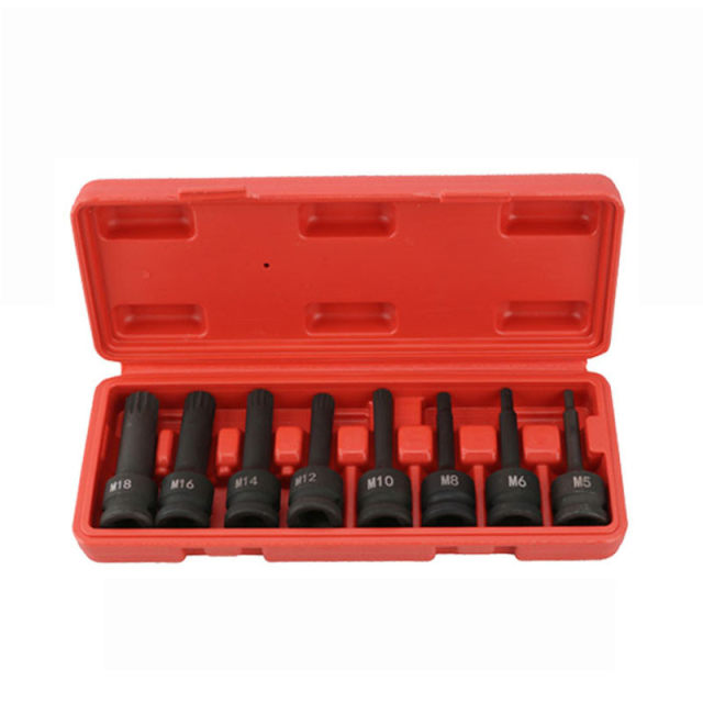 1/2 Pneumatic Hexagonal Sleeve Small Wind Cannon Hexagonal Sleeve Wrench Wind Touch Wrench Hexagonal Sleeve Head Tool