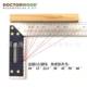 Stainless steel l angle ruler high precision angle ruler woodworking hole ruler woodworking marking ruler 45 ft