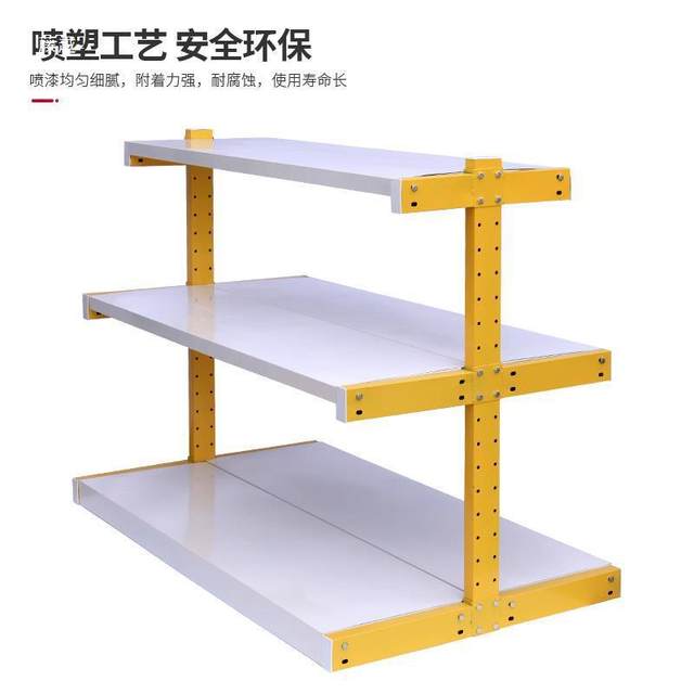 Hardware shelves power tool display rack three-layer king-shaped frame water pump welding machine display rack thickened heavy tool rack