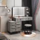 2024 new dressing table master bedroom with simple grade and simple internet celebrity ins style small apartment storage cabinet integrated makeup kk