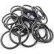 Oil-resistant, pyrolytic rubber O-ring waterproof and wear-resistant, outer diameter 95 100 105*1.5mm NBR complete specifications