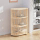 Yiqi Solid wood cat cage Household indoor cat villa cat cabinet super large free space cat house cat cabinet