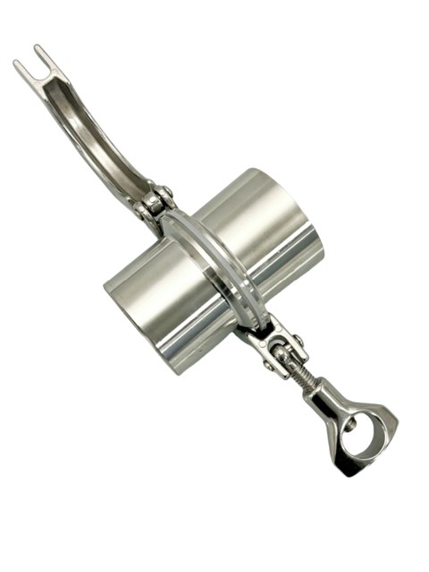 Stainless steel quick-clamping internal wire joint set 304 sanitary clamp type fast chuck internal thread fitting 6 points