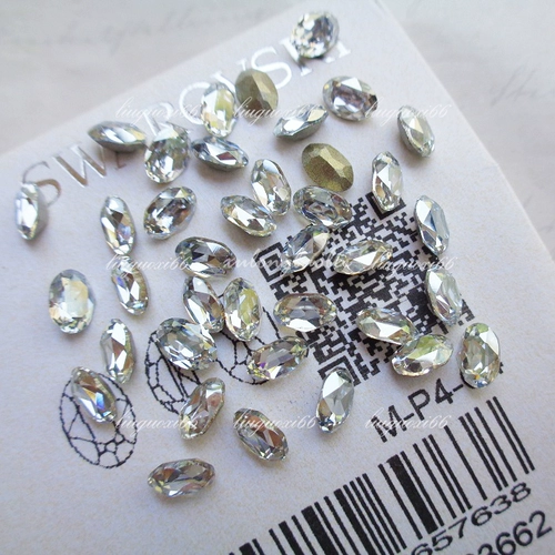 Австрийский навык Ellipse 4120 Около 6*4 мм DIY High -End Luxury Tres -Dimensional Tailoprotic Cloeon Drill