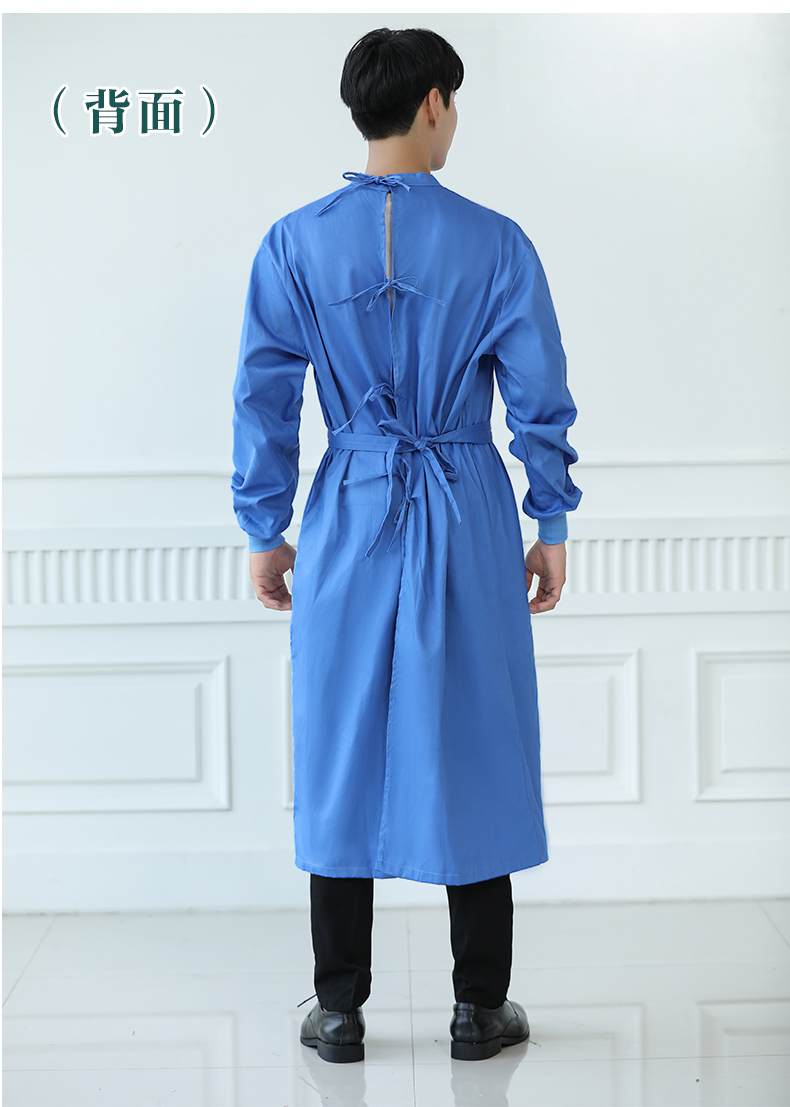 나이팅게일  간호사 유니폼 의사 유니폼 수술 가운 손 씻기 가운 손 수세미 두꺼운 염소 표백제 방지 무료 배송