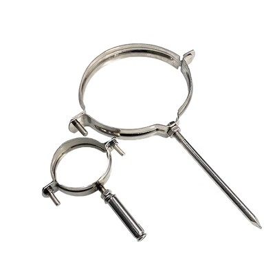 201 stainless steel pipe card 304 pipe clamp 2 inch 50 3 inch 75 4 inch 110mm drainage pipe clamp expansion bolt metal pipe