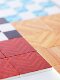 Doll House BJD Miniature Floor Simulation Bathroom Tiles OB11 Bedroom Wooden Floor Diy Model Photography Props