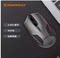 UPSTART E500 무선 마우스 2.4G BLUETOOTH 3 모드 데스크탑 컴퓨터 사무실 홈 E-스포츠 게임 충전 마우스