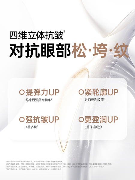 袋鼠妈妈燕窝眼霜抗皱紧致专用眼部精华滋润保湿备孕可用护肤品 — 3