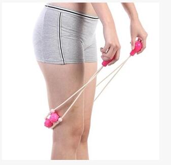 수동 자궁 경부 마사지 장비 홈 건강 마사지 롤러 백 풀러 목 및 허리 마사지 도구