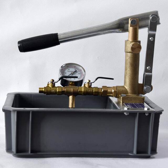 Jugong Tools STB-2.5S manual pressure test pump PPR water pipe pipe pressure test water and electricity installation full copper
