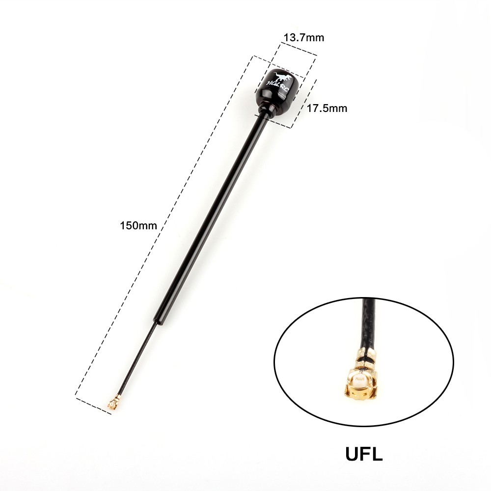HUA GU LONG 모델 항공기 HGLRC YUANHANG 5.8G 안테나 횡단 기계는 FPV를 수신하기 위해 이미지 전송 전송 안경에 적합합니다
