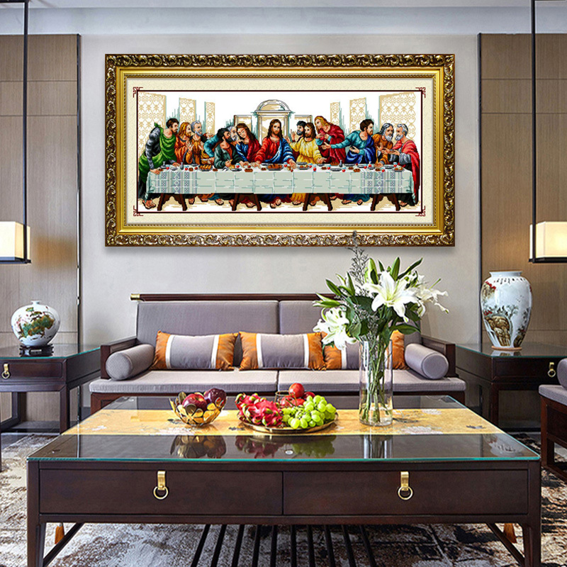 2021 새로운 5D 전체 다이아몬드 크로스 스티치 거실 프레임과 자체 접착 다이아몬드가없는 대형 손으로 붙여 넣은 다이아몬드 자수