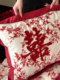 Big Double Emotional Wedding Four-Piece Set of Cotton 100 Long-Long-Low Cotton Print Red Wedding Quilt Cover Bed Sheet