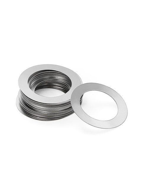 304 stainless steel ultra-thin gasket metal round thin gasket flat gasket bearing gap adjustment gasket precision gasket