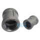 Mike straight through inner teeth straight through direct thread high temperature steam direct head pipe ancient pipe docking butt inner wire black