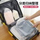 Travel storage bag waterproof drawstring tie pocket business trip suitcase dustproof underwear underwear clothes shoes package bag