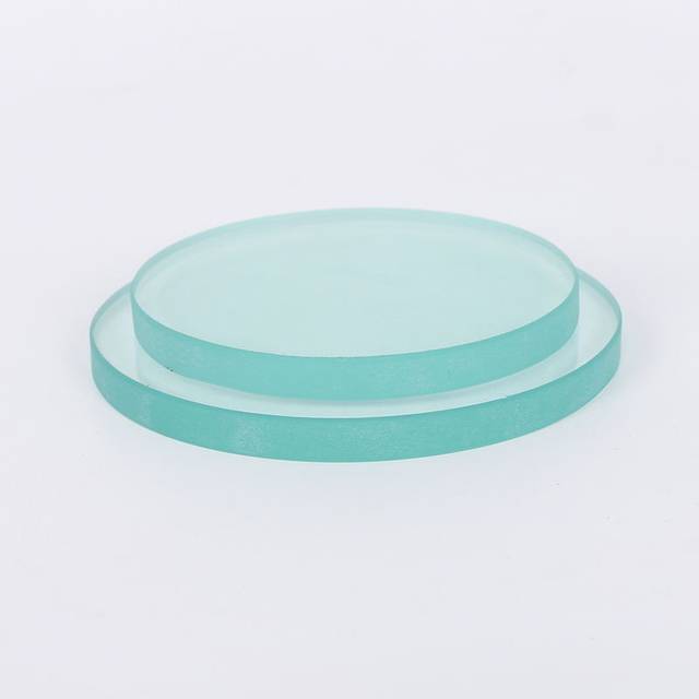 Tempered glass glass sheet high temperature resistant circular boiler peeping mirror observation hole lens 20-500mm thickness 3-20