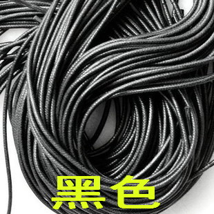 TUOJI SHOE ROPE 2.5MM WAXED WATERPROOF LEATHER LACES 50-300CM LENGTH: BLACK WHITE BROWN RED RED