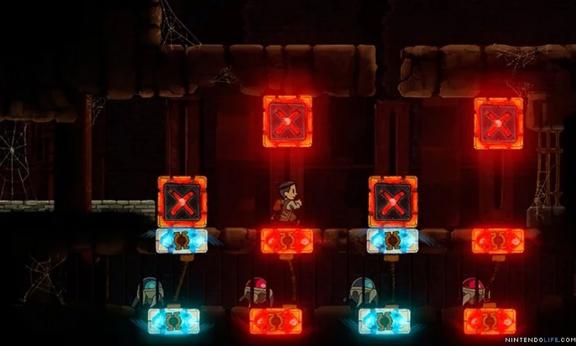 새로운 SWITCH NS 게임 TESLA APPRENTICE TESLAGRAD 퍼즐 모험 중국어 카세트